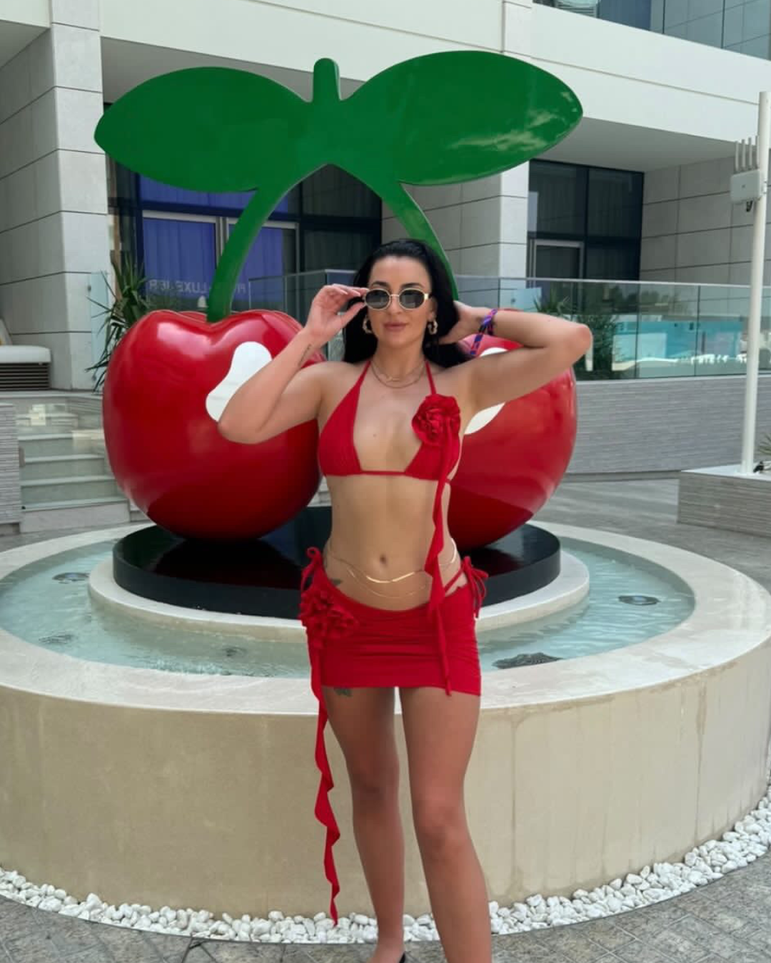 ROSIE RED BIKINI SET