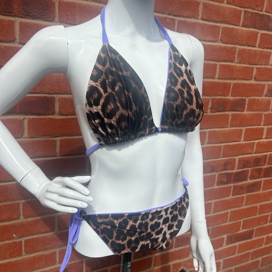 IN STOCK - LEOPARD PURPLE KINI