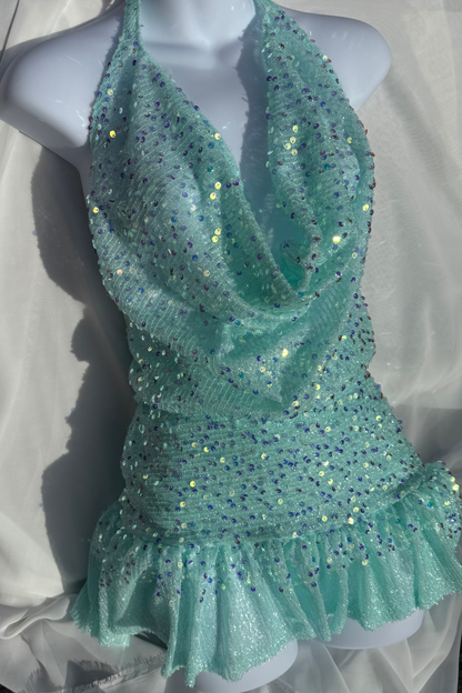 IBIZA COWL NECK TOP