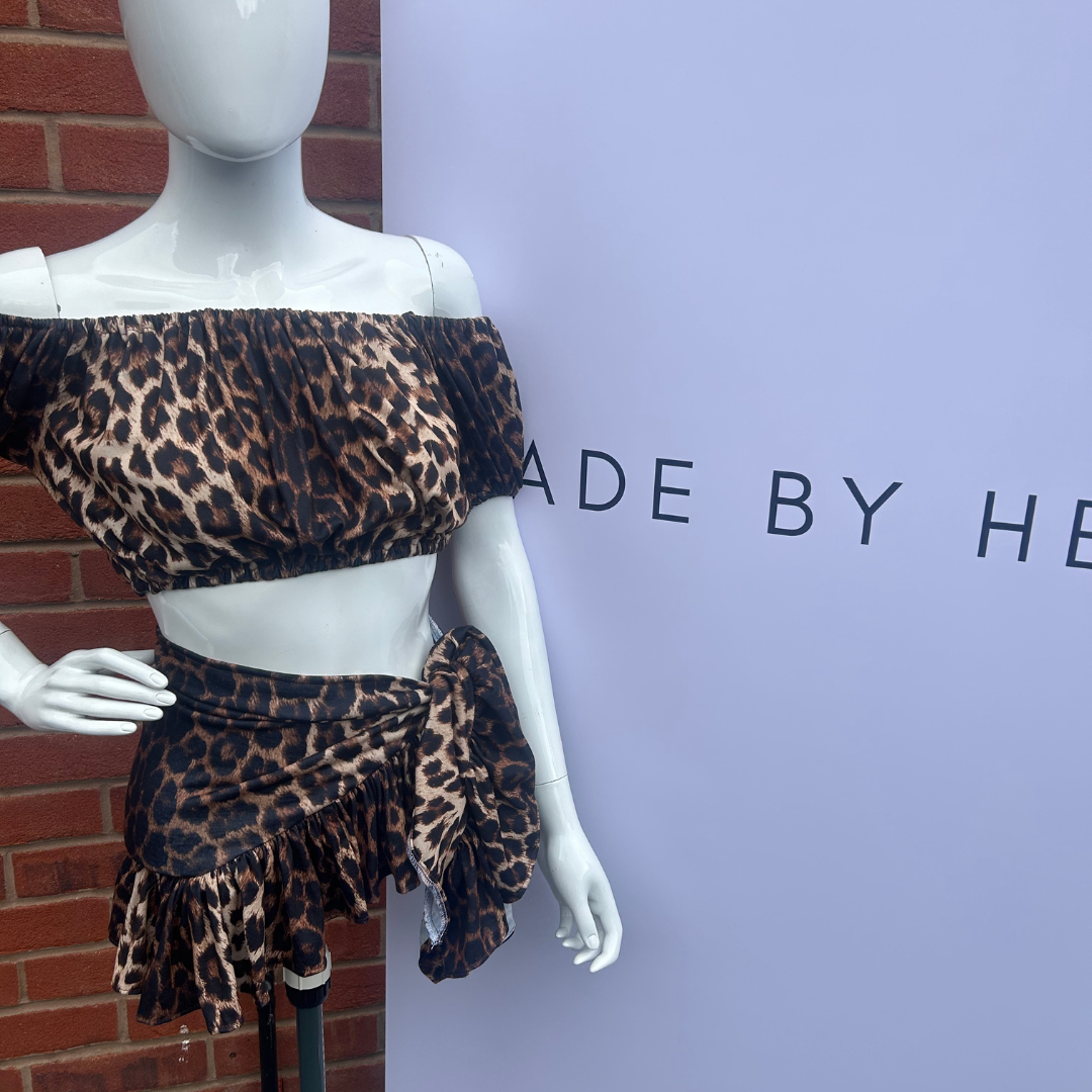 IN STOCK - CELINE LEOPARD COORD