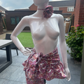 MINI SARONG & CHOKER (C1 Fabric in Pic)