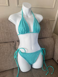 READY TO SEND - Aqua Lace Bikini