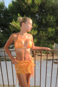 APEROL SEQUIN BIKINI SET