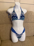 READY TO SEND - Missoni Royal Blue Bikini