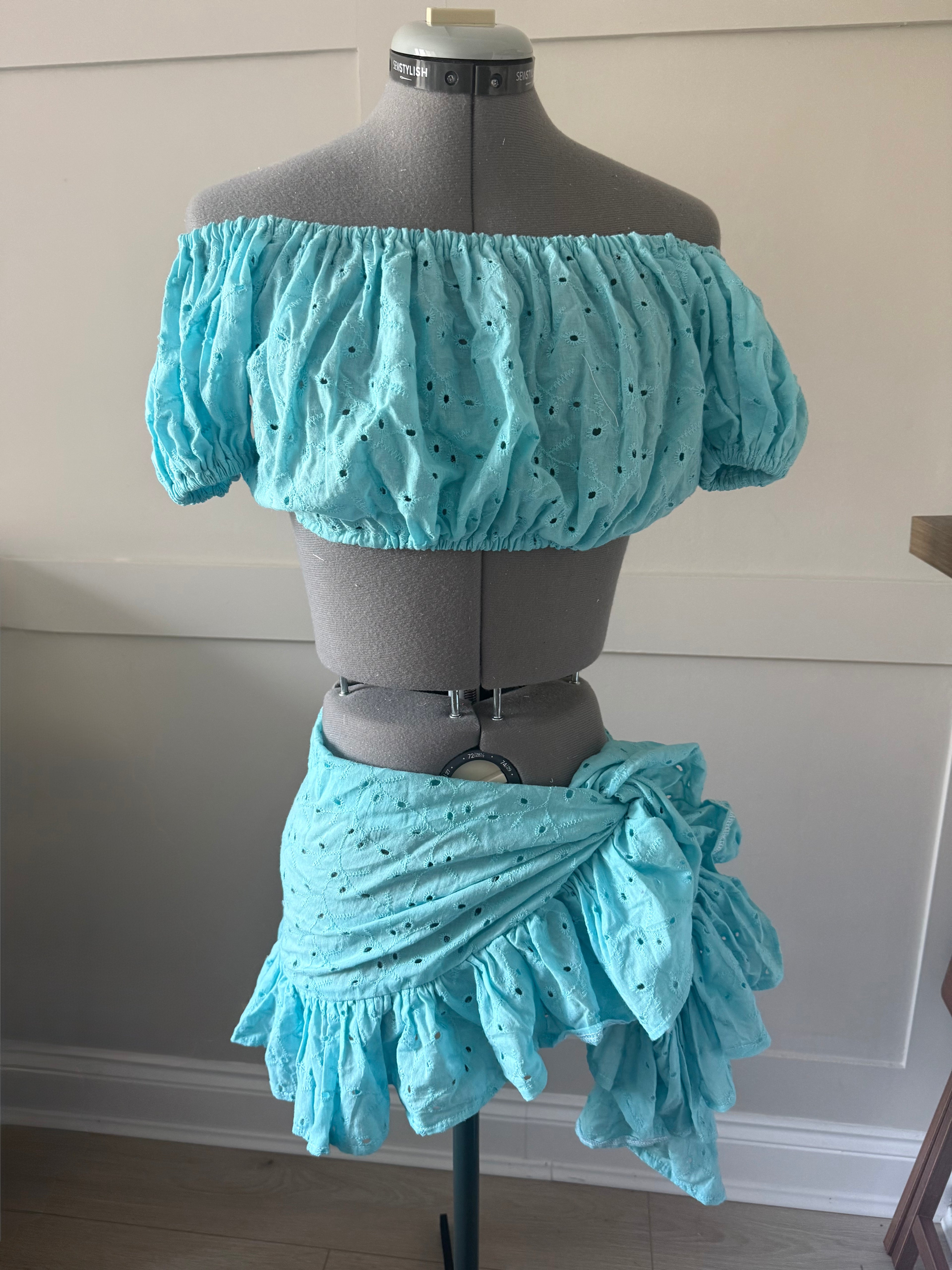 READY TO SEND - Celine Blue Coord