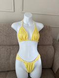 READY TO SEND - Yellow Lace Bikini (read description)