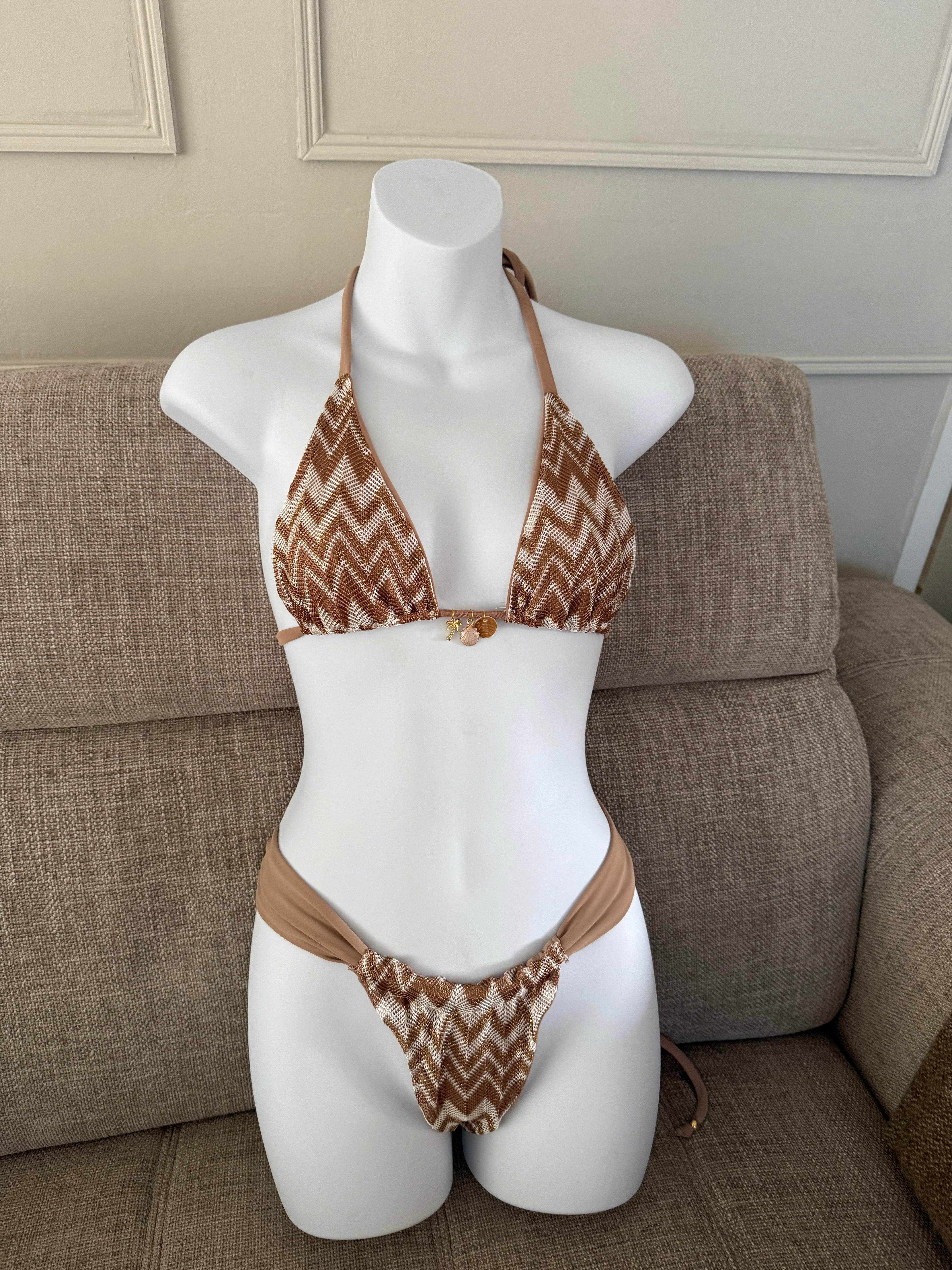 READY TO SEND - Brown Charm Missi Bikini